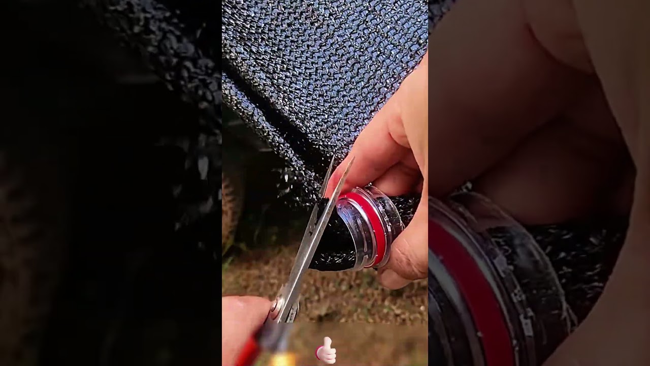 Practical techniques for fixing sun - shading nets