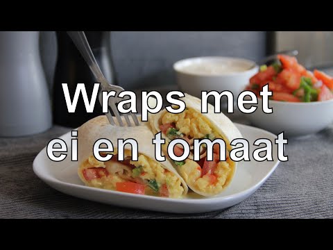 Video: Pittige Tortilla's Met Tomaten