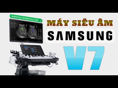 Video MÁY SIÊU ÂM SAMSUNG V7 - ULTRASOUND - youtube