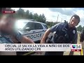 Oficial de Gwinnett salva la vida de un niño de casi 2 años utilizando reanimación cardiopulmonar