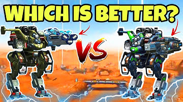 🔥CRYO VS ATOMIZER WEAPON COMPARISON WHICH IS BETTER?  || WAR ROBOTS TEST SERVER ||
