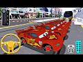 McQueen Car VS Goldan Bullet Train - 3D Driving Class - Android Gameplay