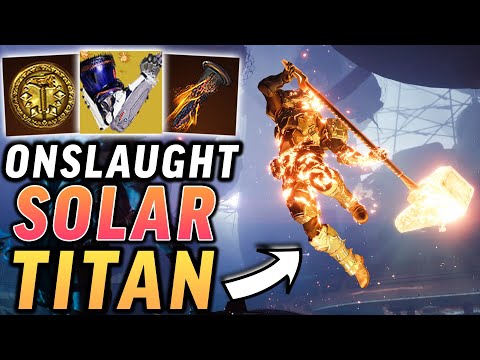 The INSANE Solar Titan Onslaught Build! [Destiny 2 Into The Light]