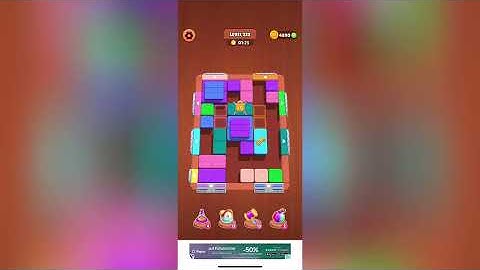 Screw Block Escape Level 223 Solution Walkthrough 