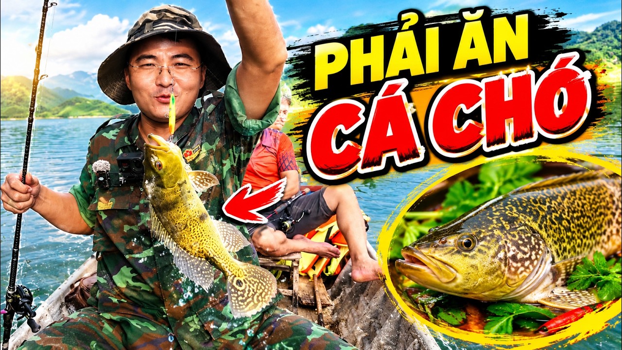 CÂU LURE CÁ HOÀNG ĐẾ