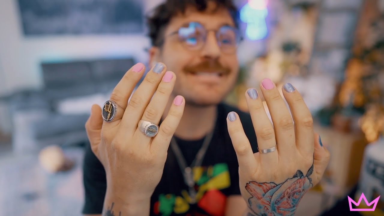 julien turns into a whole other person with acrylic nails on 😂 #j... |  TikTok