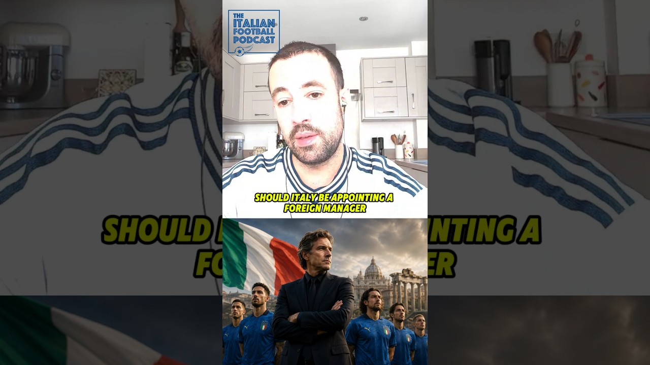 Is it wrong for Italy to hire a foreign coach? 🇮🇹 🤔 #shorts #italy