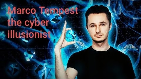 Marco Tempest and the magic drones