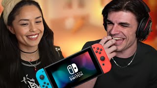 Valkyrae buys Foolish a Nintendo Switch