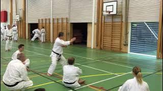 Ending of kata Gojushiho-sho by Kagawa-shihan #karate #jks #日本空手松涛連盟 #kata #gojushihosho