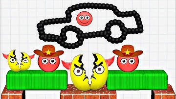 Hide Ball Logic puzzle Game / Draw To Smash Game / Level 6433 - 6680 Game / ASMR Gameplay