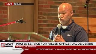 Candlelight prayer vigil for slain Euclid Officer Jacob Derbin