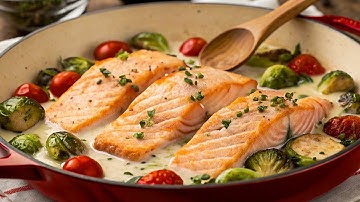 Healthy and SO DELICIOUS! A new way to cook salmon that you will love!