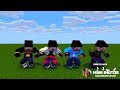 Herobrine brothers four idiots distract dance minecraft animation