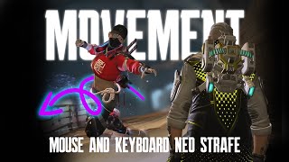 APEX LEGENDS | EASIEST WAY TO NEO STRAFE ON KEYBOARD AND MOUSE