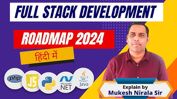 Full Stack Developer Roadmap By Mukesh Nirala Sir - CodeLines