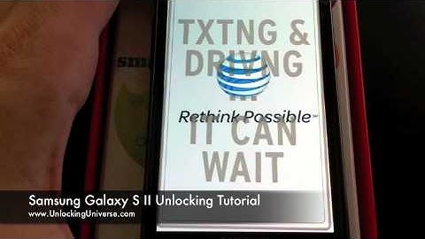 How to Unlock Samsung Galaxy S2 i777 for all Gsm Carriers using an Unlock Code