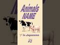 Animals Names in Japanese 🐕🇯🇵