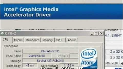 A cpu load confrontation of YouTube VIA nano vs Intel Atom