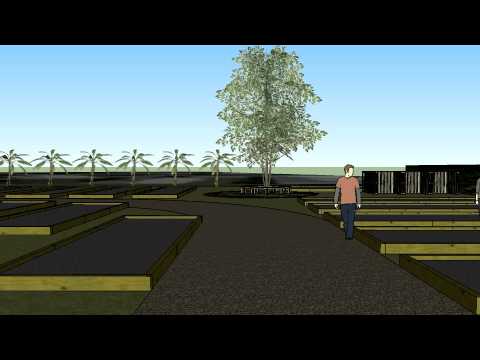 Ballina Community Garden Site Plan Walkthrough