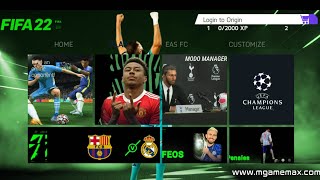 FIFA 22 Mod FIFA 14 Android Offline 800MB New Kits Transfers 21/22 Best Graphics English Commentary