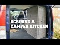 Scribing Mercedes Vito Camper Van Kitchen DIY | The Carpenter's Daughter