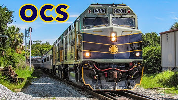 CSX B&O Heritage OCS Train Chase from Plant City to Tampa!