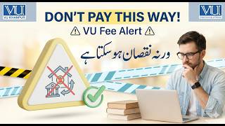 ⚠️ VU Warning: Don’t Pay Fees Through IBFT (Must Watch)