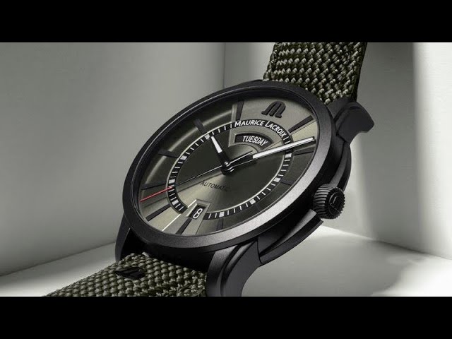 Maurice Lacroix PONTOS Day Date - YouTube
