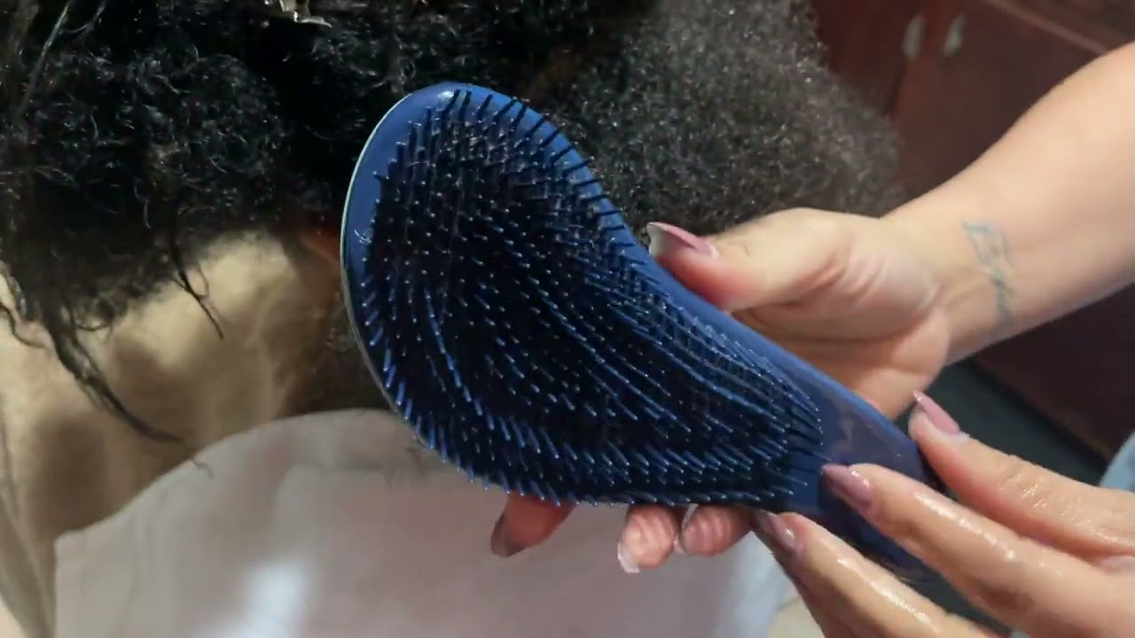 This Crave Detangling Brush Works Great, Feels Good