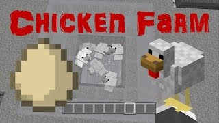 Minecraft Ps3 - Chicken Egg Farm - Simple Tutorial