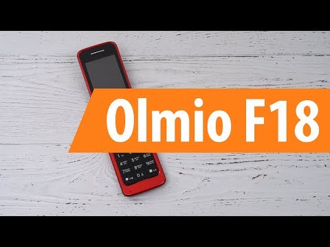 Распаковка сотового телефона Olmio F18 / Unboxing Olmio F18