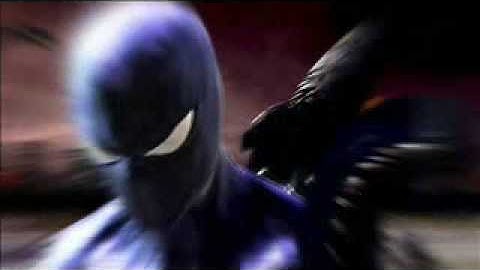 Spiderman Web of Shadows PC - Symbiote Wolverine Fight Black Suit Ending