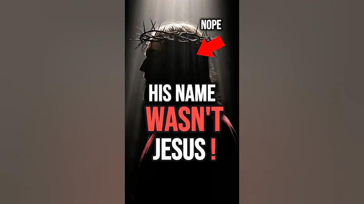 Jesus Wasn’t His Real Name—Here’s What You’ve Been Praying To #biblestudy