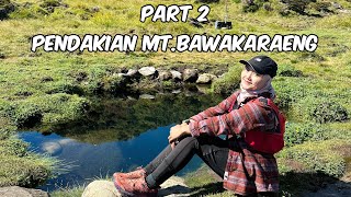 PELANGI DIATAS GUNUNG FULL LAUTAN AWAN 😍 || PART 2 PENDAKIAN MT. BAWAKARAENG VIA TASOSSO #SMVLOG91