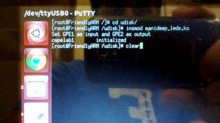 Mini 6410 GPIO interfacing lab 1 demo