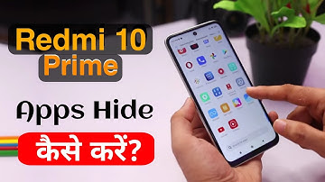 How to Hide Apps in Redmi 10 Prime | Redmi 10 Prime me App Hide Kaise Kare