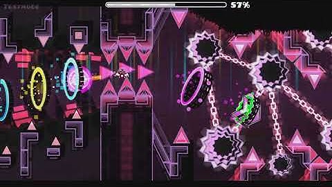 Geometry dash: Digital Descent 42-70 (Hardest parts)