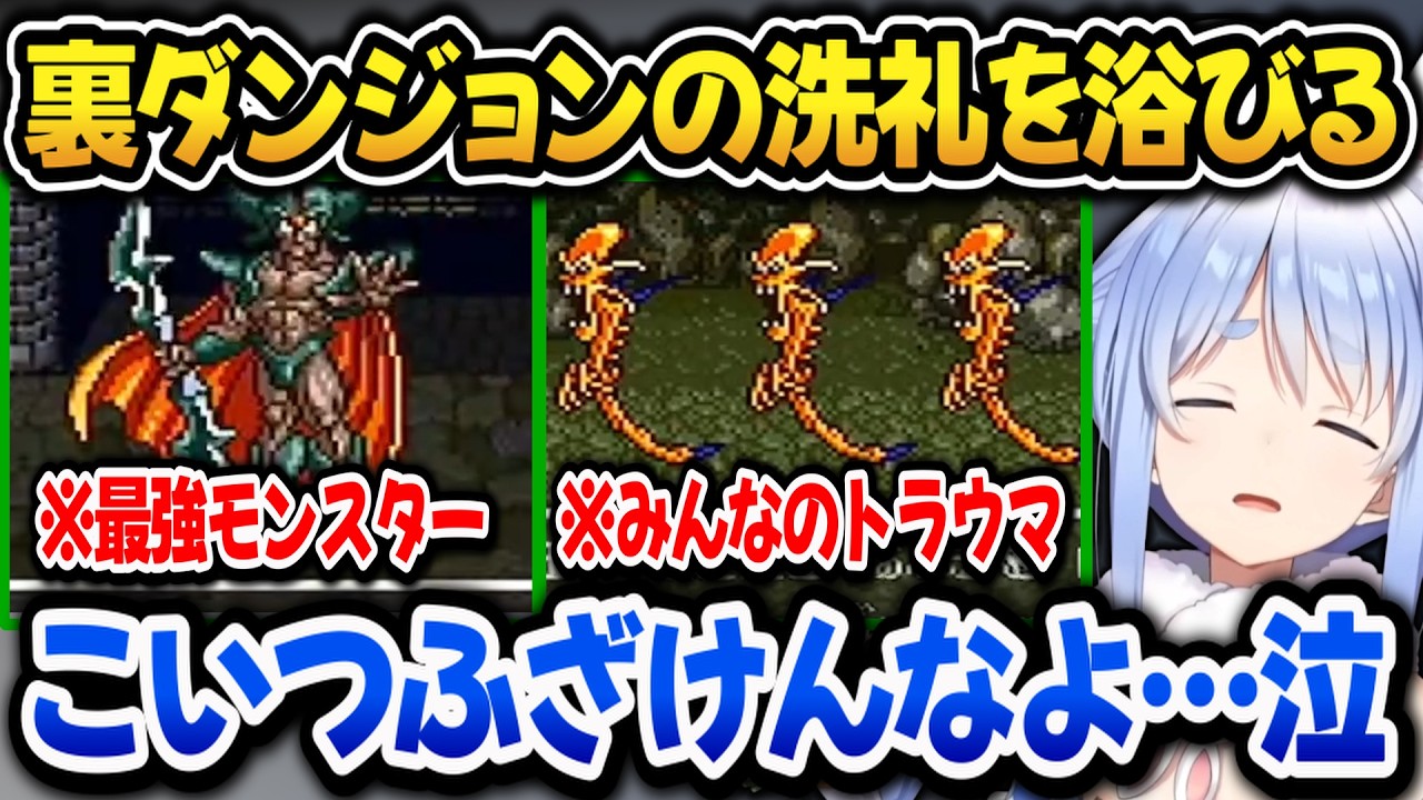 【ドラクエ6】ダークドレアムに挑むも洗礼を浴び、やらかしまくる勇者ぺこーらｗ【ホロライブ切り抜き/兎田ぺこら】