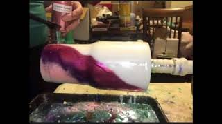 Glitter Flow Tumbler Tutorial