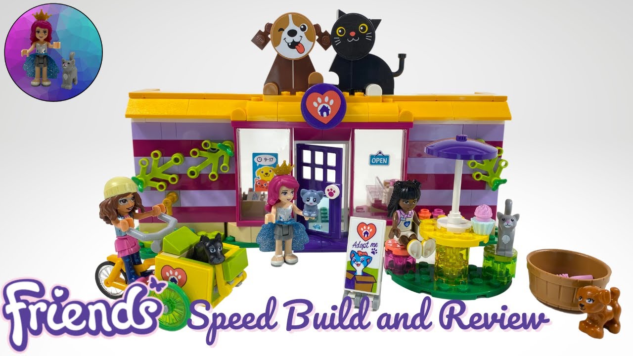 I just finished building the Lego FRIENDS cafe set! It was one of my  favorites to build! : r/lego