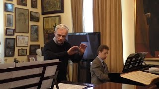 Master Class of conducting / Professor Vladimir Ponkin Part I (English subtitles)
