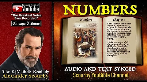 4 | Book of  Numbers | Read by Alexander Scourby | The GREATEST VOICE Ever Recorded!