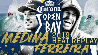 Gabriel Medina vs Italo Ferreira '19 Corona Open J-Bay Final | ALL TIME HEAT REPLAY