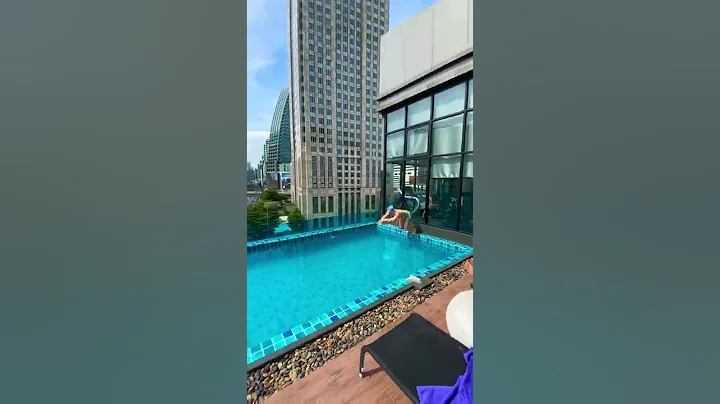 New Bucket List Swim! | Rooftop Pool in Bangkok, Thailand