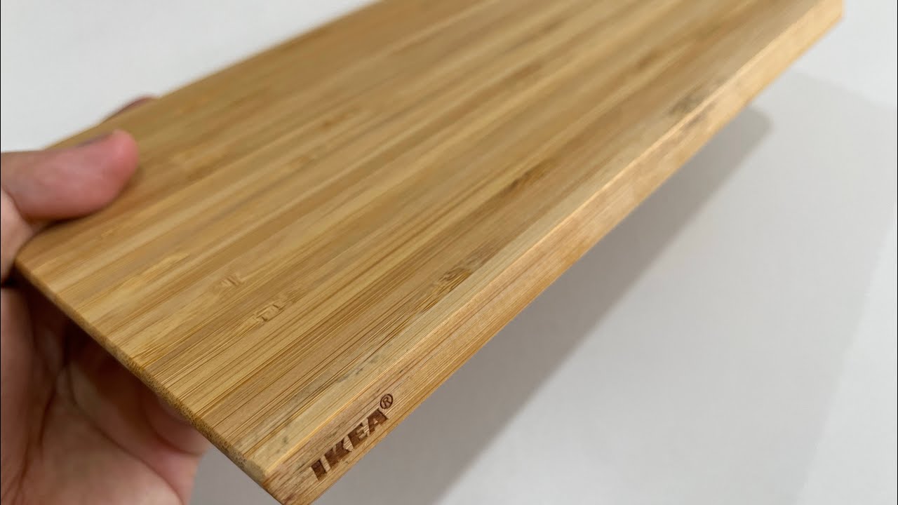 APTITLIG Cutting board, bamboo, 17 ¾x11 - IKEA