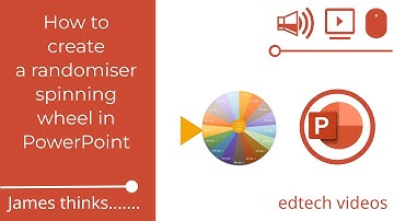 How to create  a randomiser spinning wheel in PowerPoint