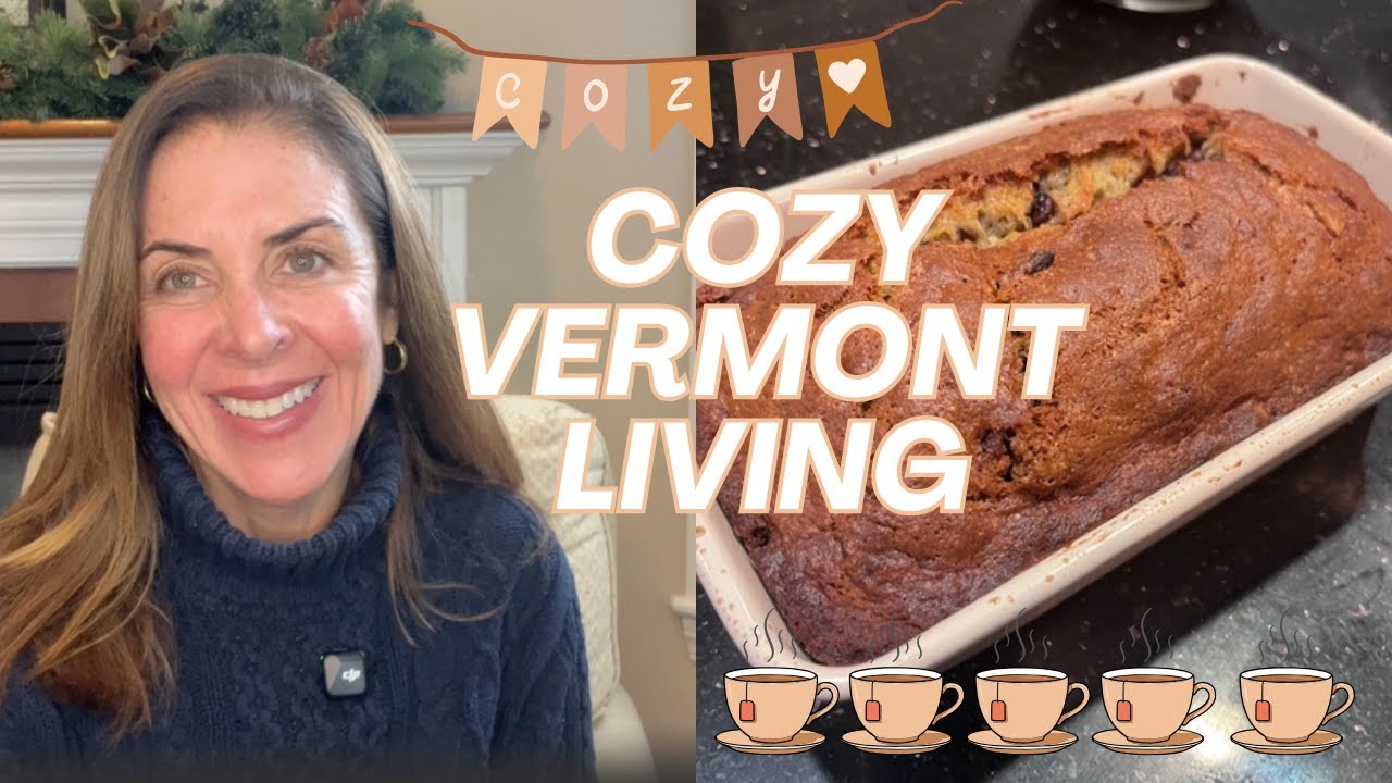 Уютная жизнь в Вермонте 😊 Покупки в местном магазине 🍌 Классический банановый хлеб и подарок для ...