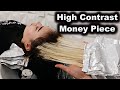 High Contrast Money Piece Hair