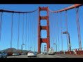 VR 360° Video! 4K! Drive through Golden Gate Bridge, San francisco, California, USA!